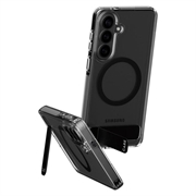 Custodia per Samsung Galaxy S26+ PanzerGlass Care Kickstand - Compatibile con MagSafe - Chiara / Nera