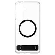 Custodia per Samsung Galaxy S26+ PanzerGlass Care Kickstand - Compatibile con MagSafe - Chiara / Nera