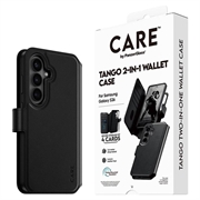 Custodia a portafoglio 2 in 1 per Samsung Galaxy S26 PanzerGlass Care Tango - Compatibile con MagSafe - Nera