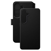 Custodia a portafoglio 2 in 1 per Samsung Galaxy S26+ PanzerGlass Care Tango - Compatibile con MagSafe - Nera