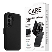Custodia a portafoglio 2 in 1 per Samsung Galaxy S26+ PanzerGlass Care Tango - Compatibile con MagSafe - Nera