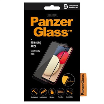 Proteggi Schermo PanzerGlass Case Friendly per Samsung Galaxy A40 - Nero