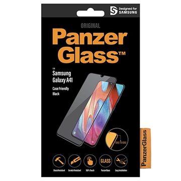 Salvaschermo PanzerGlass Case Friendly per Sony Xperia 1 - Nero