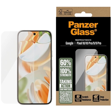 Proteggi Schermo PanzerGlass Classic Fit per Google Pixel 10/10 Pro/9/9 Pro