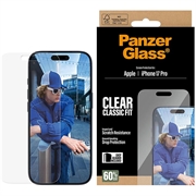 Protezione dello schermo in vetro temperato iPhone 17 Pro PanzerGlass Classic Fit EasyAligner - 9H