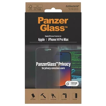 Proteggi Schermo in Vetro Temperato PanzerGlass per iPhone 11 - Trasparente