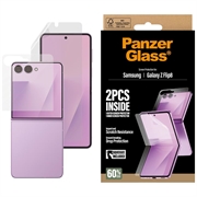 Protezione per schermo PanzerGlass Glass & Film 2-in-1 per Samsung Galaxy Z Flip8 - 2 pezzi.