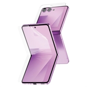 Protezione per schermo PanzerGlass Glass & Film 2-in-1 per Samsung Galaxy Z Flip8 - 2 pezzi.