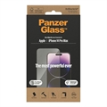 Proteggi Schermo PanzerGlass Ultra-Wide Fit EasyAligner per iPhone 14 Pro Max - Bordo Nero