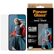 Proteggi Schermo PanzerGlass Ultra-Wide Fit EasyAligner per Samsung Galaxy S26 - Trasparente