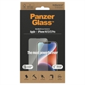 Proteggi Schermo PanzerGlass Ultra-Wide Fit EasyAligner per iPhone 13/13 Pro/14 - Bordo Nero