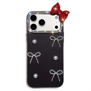 Custodia ibrida decorativa con fiocco per iPhone 18 Pro/17 Pro