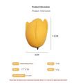 Giocattolo morbido a forma di gnocchetto di mango da sbucciare, per bambini e adulti