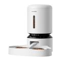 Petlibro Granary Distributore automatico di cibo per animali domestici con fotocamera e doppia ciotola - 5litri - Bianco