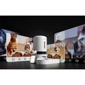 Petlibro Granary Distributore automatico di cibo per animali domestici con fotocamera e doppia ciotola - 5litri - Bianco