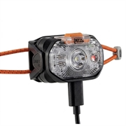 Lampada frontale ricaricabile Petzl Swift LT E102AB00 - 380 lumen - Nero / Arancione