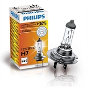 Lampadina alogena per auto Philips H7 Vision +30% 12972PRC1