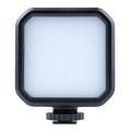Luce fotografica con batteria e luminosità regolabile per fotocamera DSLR e treppiede