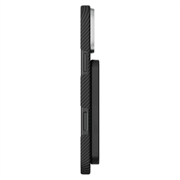 Power bank Pitaka in fibra di aramide Qi2 MagSafe da 5000mAh - Nero / Grigio