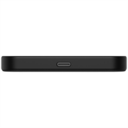 Power bank Pitaka in fibra di aramide Qi2 MagSafe da 5000mAh - Nero / Grigio