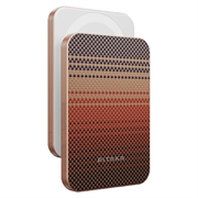 Power bank Pitaka in fibra di aramide Qi2 MagSafe da 5000mAh - Sunset