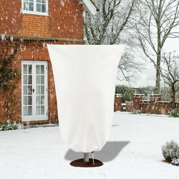 Copertura antigelo per piante / Protezione invernale in tessuto non tessuto traspirante - 80x120cm - Bianco