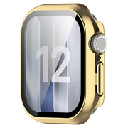 Custodia in Plastica con Pellicola Salvaschermo per Apple Watch Series 12 - 47mm - Color Oro