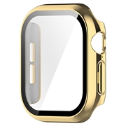 Custodia in Plastica con Pellicola Salvaschermo per Apple Watch Series 12 - 47mm - Color Oro