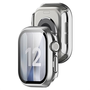 Custodia in Plastica con Pellicola Salvaschermo per Apple Watch Series 12 - 47mm - Color Argento