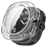 Custodia in Plastica con Pellicola Salvaschermo per Samsung Galaxy Watch Ultra2 - 47mm - Chiara