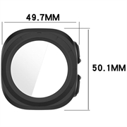 Custodia in Plastica con Pellicola Salvaschermo per Samsung Galaxy Watch Ultra2 - 47mm - Chiara