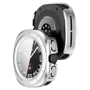 Custodia in Plastica con Pellicola Salvaschermo per Samsung Galaxy Watch Ultra2 - 47mm - Argento opaco