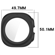 Custodia in Plastica con Pellicola Salvaschermo per Samsung Galaxy Watch Ultra2 - 47mm - Luce stellare opaca