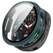 Custodia in Plastica con Pellicola Salvaschermo per Samsung Galaxy Watch9 - 44mm - Verde