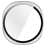 Custodia in Plastica con Pellicola Salvaschermo per Samsung Galaxy Watch9 - 44mm - Argento opaco