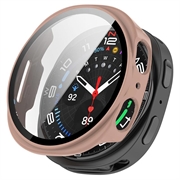 Custodia in Plastica con Pellicola Salvaschermo per Samsung Galaxy Watch9 - 44mm - Rosa