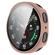 Custodia in Plastica con Pellicola Salvaschermo per Samsung Galaxy Watch9 - 44mm - Rosa