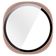 Custodia in Plastica con Pellicola Salvaschermo per Samsung Galaxy Watch9 - 44mm - Rosa