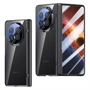 Honor Magic V6 Custodia in plastica con protezione dello schermo esterna in vetro temperato