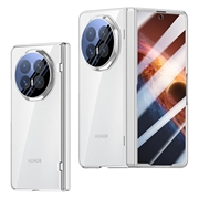 Honor Magic V6 Custodia in plastica con protezione dello schermo esterna in vetro temperato