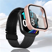 Custodia in Plastica con Pellicola Salvaschermo per Huawei Watch Fit 5 Pro - Rosa