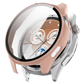 Custodia in Plastica con Pellicola Salvaschermo per Huawei Watch GT 6 - 46mm - Rosa