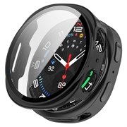 Custodia in Plastica con Pellicola Salvaschermo per Samsung Galaxy Watch9 - 40mm - Nera
