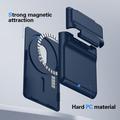 Portacarte magnetico in plastica con supporto - Compatibile con MagSafe - Blu scuro