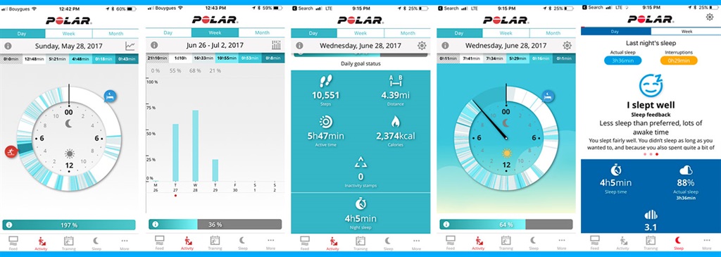 polar m430 flow app