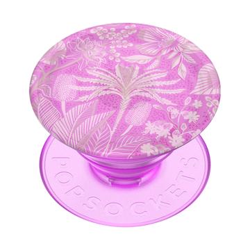 Supporto Estensibile e Pieghevole PopSockets PlantCore - Tan Lines Vivid Pink