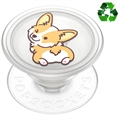 Supporto Estensibile e Pieghevole PopSockets PlantCore - Cheeky Corgi