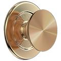 PopSockets Round MagSafe PopGrip Supporto e impugnatura espandibili - Alluminio radiale Oro
