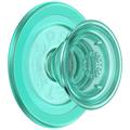 PopSockets Round MagSafe PopGrip Supporto e impugnatura espandibili - Menta traslucida