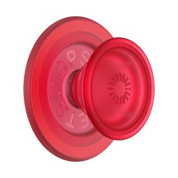 PopSockets Round MagSafe PopGrip Supporto e impugnatura espandibili - Blanchette rosso